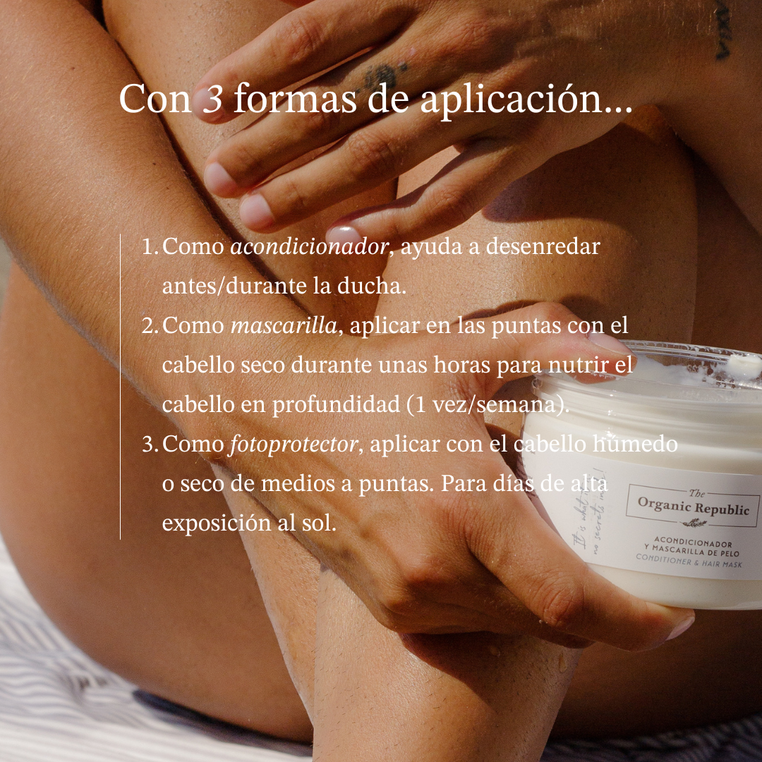 Acondicionador y mascarilla de pelo