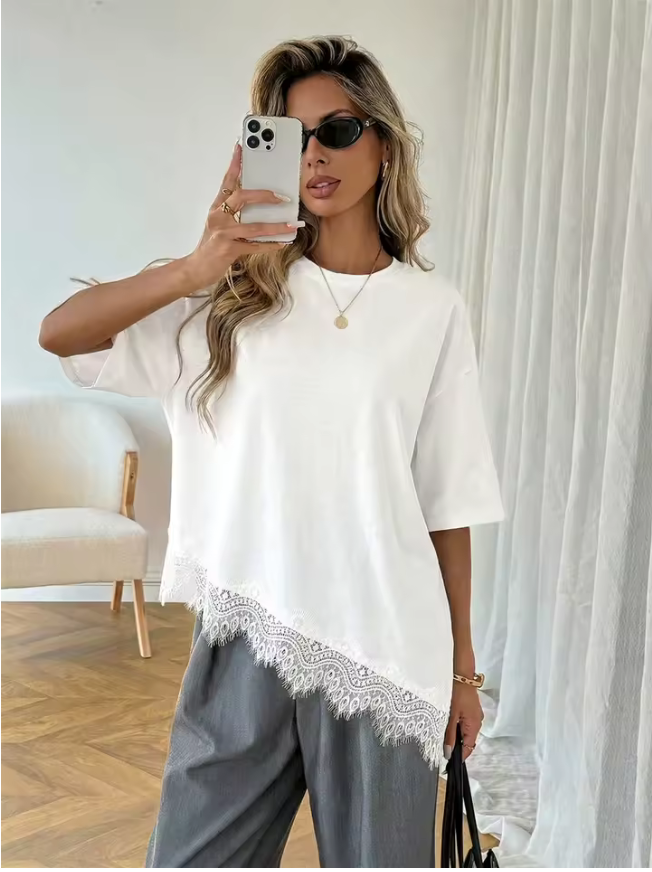 Camiseta con volantes | N&M