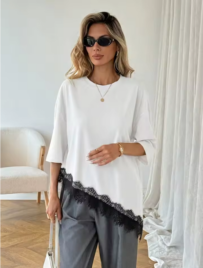 Camiseta con volantes | N&M