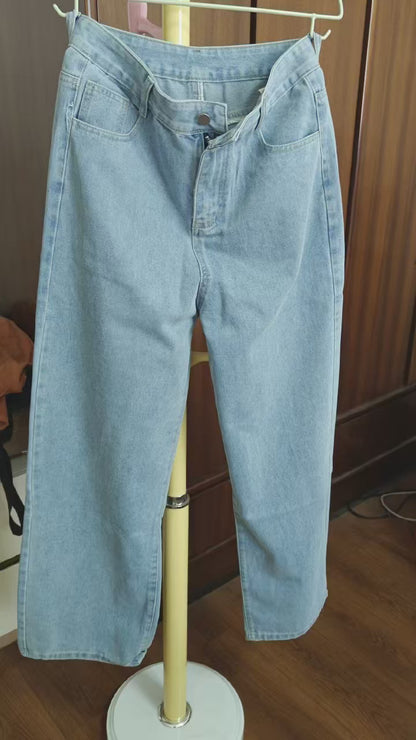 Pantalones de pierna ancha con lazo | N&M
